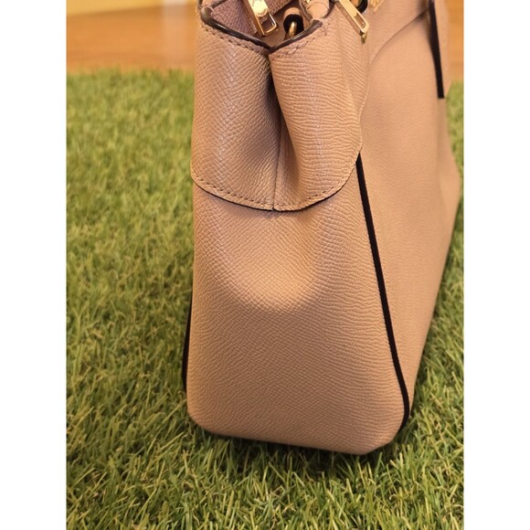 Coach F25395 Mini Brooke Carryall Satchel Crossgrain Leather Blush Pink - Picture 8 of 17